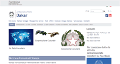 Desktop Screenshot of ambdakar.esteri.it