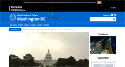 Desktop Screenshot of iicwashington.esteri.it