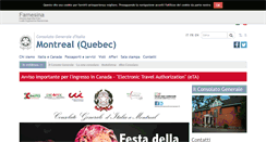 Desktop Screenshot of consmontreal.esteri.it