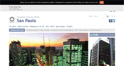 Desktop Screenshot of conssanpaolo.esteri.it