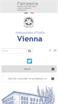 Mobile Screenshot of ambvienna.esteri.it