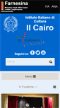 Mobile Screenshot of iiccairo.esteri.it