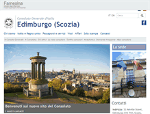 Tablet Screenshot of consedimburgo.esteri.it