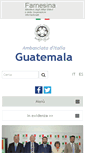 Mobile Screenshot of ambguatemala.esteri.it