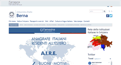 Desktop Screenshot of ambberna.esteri.it
