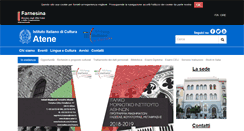 Desktop Screenshot of iicatene.esteri.it