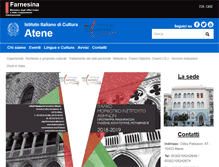 Tablet Screenshot of iicatene.esteri.it