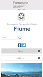 Mobile Screenshot of consfiume.esteri.it