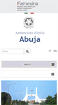 Mobile Screenshot of ambabuja.esteri.it