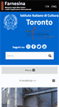 Mobile Screenshot of iictoronto.esteri.it