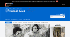 Desktop Screenshot of iicbuenosaires.esteri.it