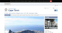 Desktop Screenshot of conscapetown.esteri.it