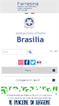 Mobile Screenshot of ambbrasilia.esteri.it