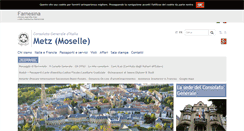 Desktop Screenshot of consmetz.esteri.it