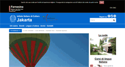 Desktop Screenshot of iicjakarta.esteri.it