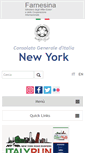 Mobile Screenshot of consnewyork.esteri.it