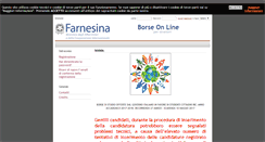 Desktop Screenshot of borseonline.esteri.it