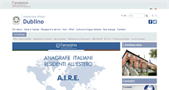 Desktop Screenshot of ambdublino.esteri.it
