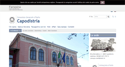 Desktop Screenshot of conscapodistria.esteri.it