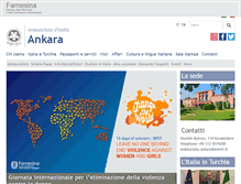 Tablet Screenshot of ambankara.esteri.it
