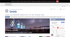 Desktop Screenshot of consgedda.esteri.it