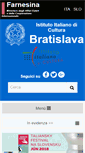 Mobile Screenshot of iicbratislava.esteri.it