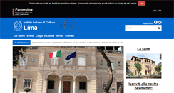 Desktop Screenshot of iiclima.esteri.it