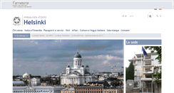 Desktop Screenshot of ambhelsinki.esteri.it