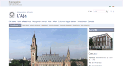 Desktop Screenshot of amblaja.esteri.it