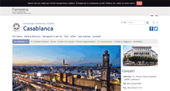 Desktop Screenshot of conscasablanca.esteri.it