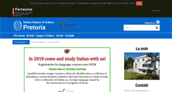 Desktop Screenshot of iicpretoria.esteri.it