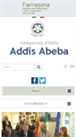 Mobile Screenshot of ambaddisabeba.esteri.it