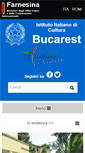Mobile Screenshot of iicbucarest.esteri.it